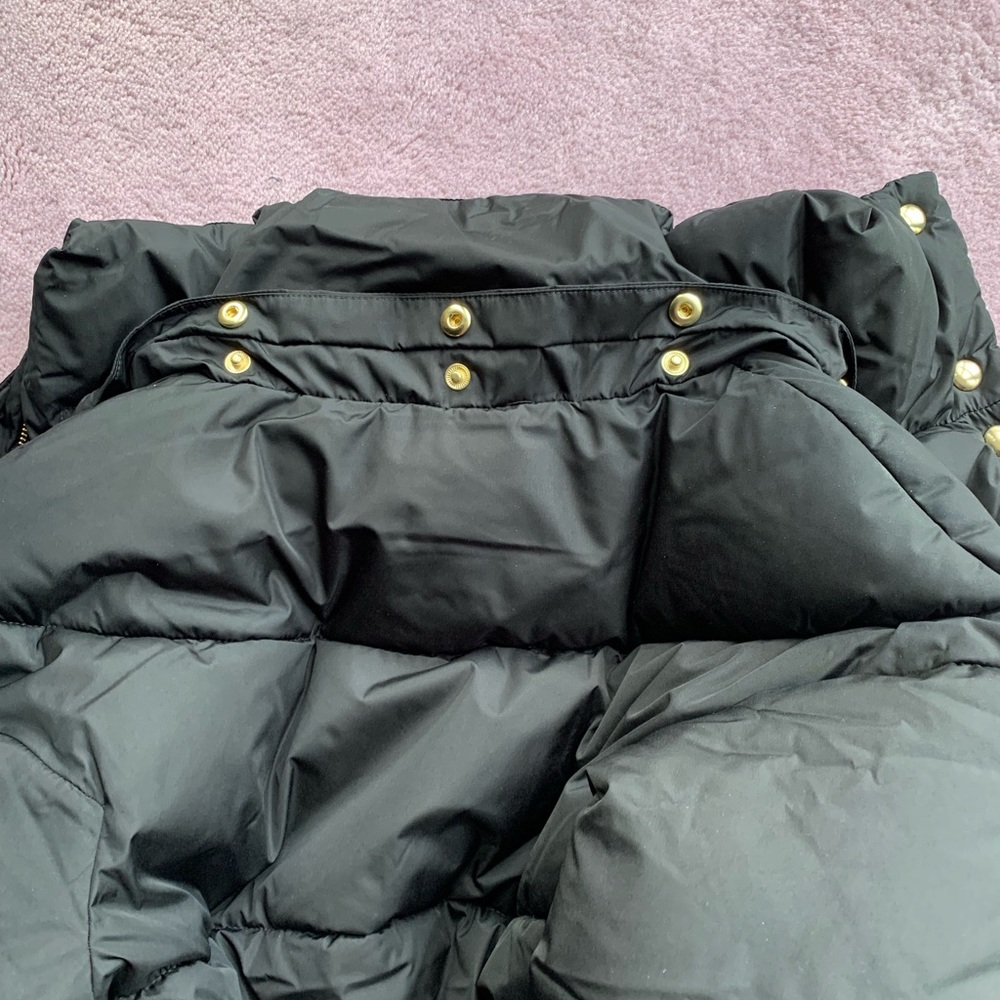 J.crew NWT Chateau puffer jacket in black size XXS - Picture 9 of 11